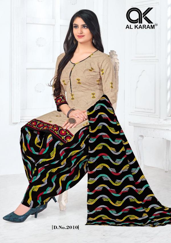 Al karam Amber Patiyaal Vol-2 Cotton Patiyala Designer Dress Material